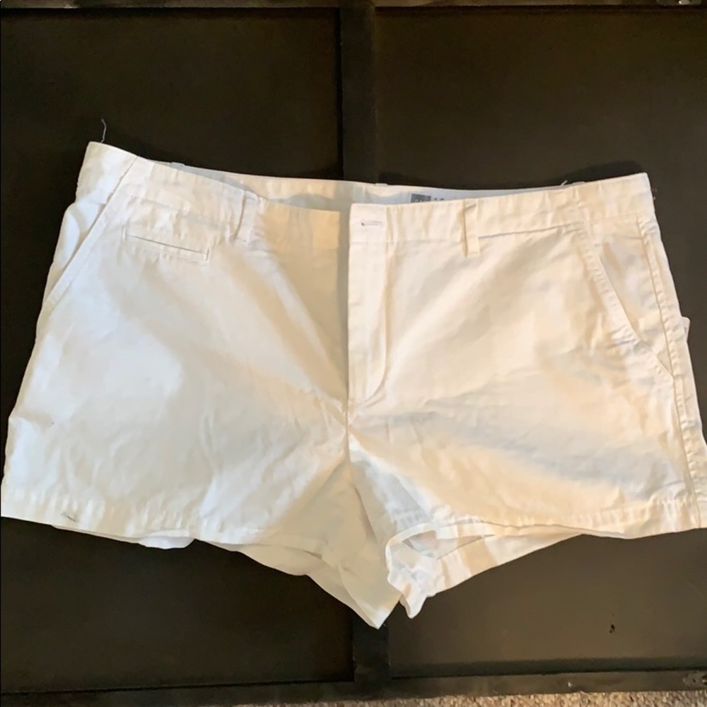 White Shorts
